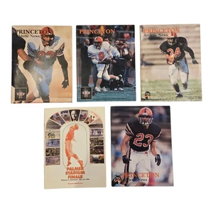 5 Princeton Football Athletic News Magazine from 9/28/96-11/9/96 Palmer Stadium - Picture 1 of 8