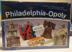 Philadelphia-Opoly Game - City of Brotherly Love - New Sealed Damaged Box - Picture 1 of 6