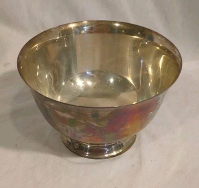 Vintage Tiffany & Co Makers 23615 Sterling Silver Revere Style Bowl - Image 1 of 4