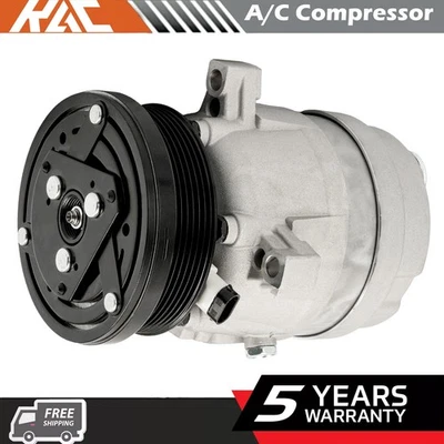 A/C Compressor & Clutches For Chevy Impala 2000-2003 Buick Regal 3.8L 1996-2004 - Image 1 of 4
