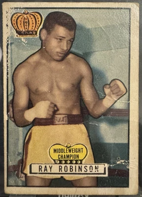 1951 Topps Ringside - #43 Ray Robinson - Image 1 of 2