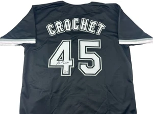 Garrett Crochet Signed Autographed Black Chicago Jersey Beckett COA Red Sox SP - Picture 1 of 1