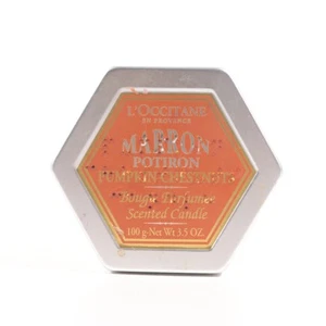 L’Occitane Marron Potiron Pumpkin Chestnuts Scented Candle 3.5 OZ - Picture 1 of 4