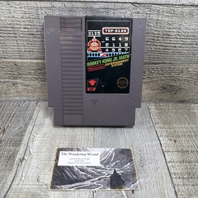 Donkey Kong Jr. Matem&aacute;ticas (Nintendo Entertainment System NES, 1985) 5 tornillos probados