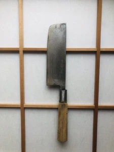 [Restauriert & authentisch] Japanisches professionelles Nakiri Messer 168 mm gebraucht_163 - Bild 1 von 16