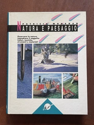 Libro Pittura Disegno Acquerello Olio Acrilici Natura Paesaggio Tecnica Material - Immagine 1 di 4