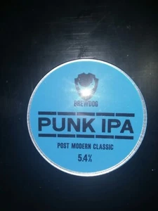 BRAND NEW BREWDOG PUNK IPA FLAT ROUND LENS PUMP FOUNT MANCAVE WALL DECORATION - Picture 1 of 2