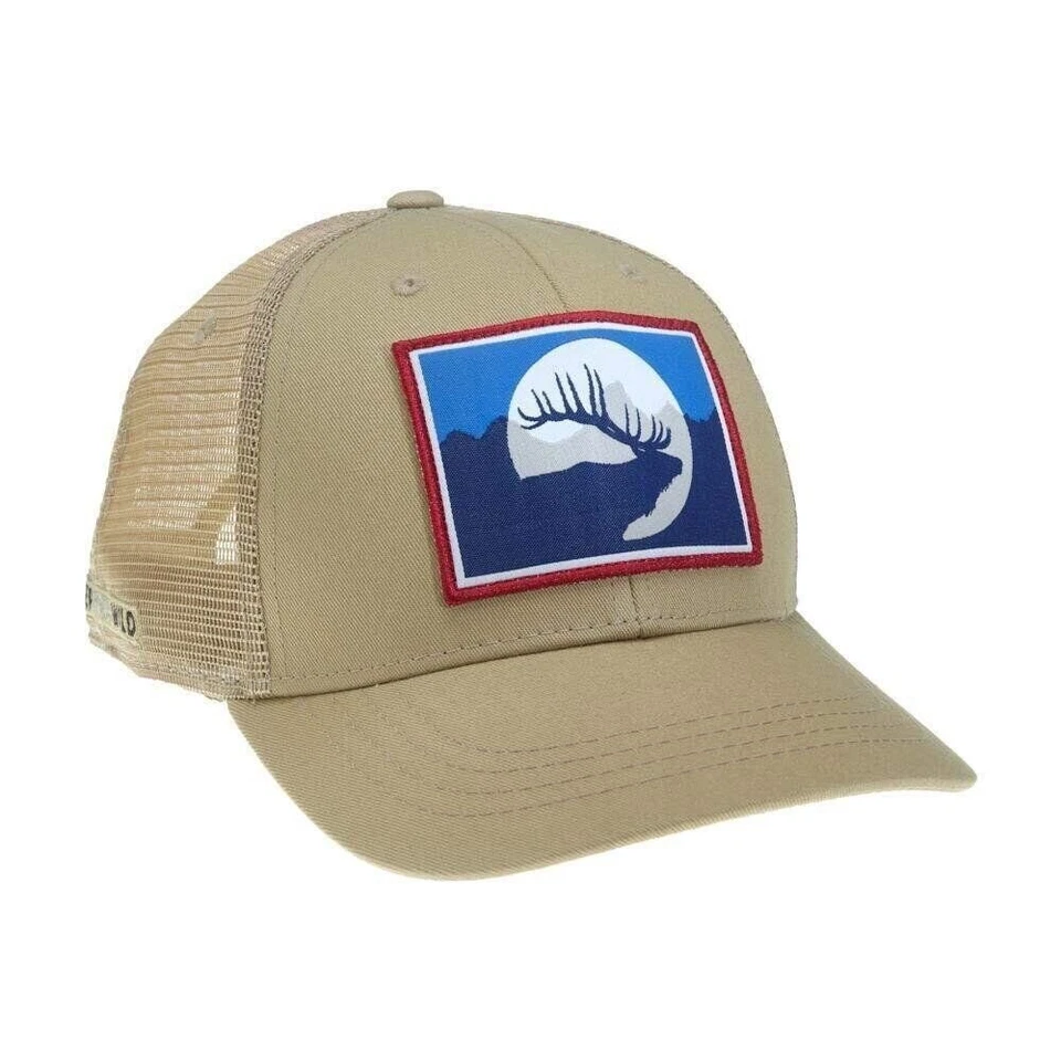 Sombrero trasero de malla RepYourWater Wyoming Wapiti Foto 1 de 1