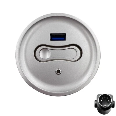 Kaidi KDH239-002 Power Recliner 2 Button 5 Pin Round Switch Control with USB