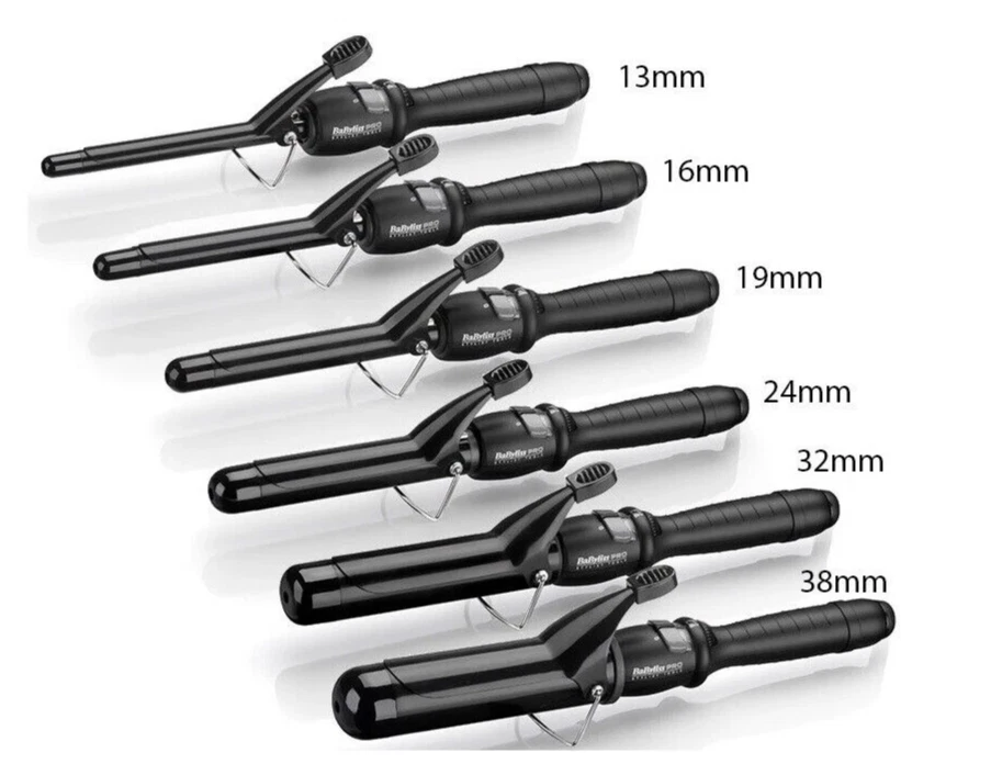 Babyliss Pro Ceramic Dial A Heat Hair Tongs Curler Curling Wand Tong - Image 1 of 1