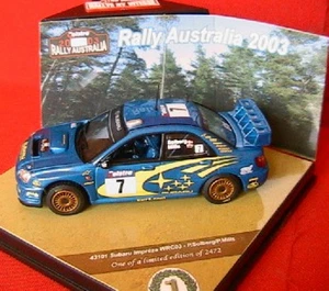 Subaru Impreza WRC #7 Win Autralia Rally 2003 Solberg Mills Vitesse 43101 1:43 - Foto 1 di 2