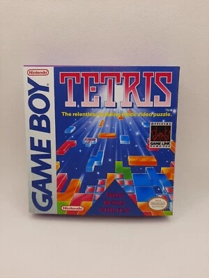 GAME BOY | TETRIS - Box Cover ONLY - Immagine 1 di 4