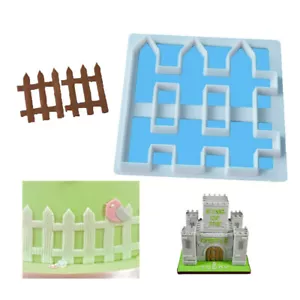 FENCE COOKIE CUTTER biscuit pastry fondant cupcake cake **SAME DAY UK DISPATCH* - Picture 1 of 10