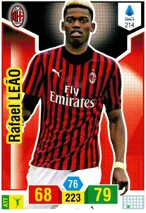 PANINI CALCIATORI ADRENALYN XL 2019-2020 CARD N. 214 RAFAEL LEAO (ROOKIE) MILAN - Picture 1 of 1