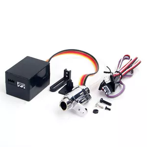 Elektronische Simulation Rauchen Auspuff Rohr Ersatz Upgrade Kit Set für 1/10 RC Auto - Bild 1 von 6