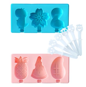 Popsicles Molds, Silicone Popsicle Molds For Toddlers,Homemade Frozen - Picture 1 of 11