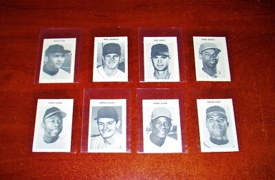 Cartões de beisebol 1969 Milton Bradley jogo de tabuleiro você escolhe 25c frete combinado - Imagem 1 de 4