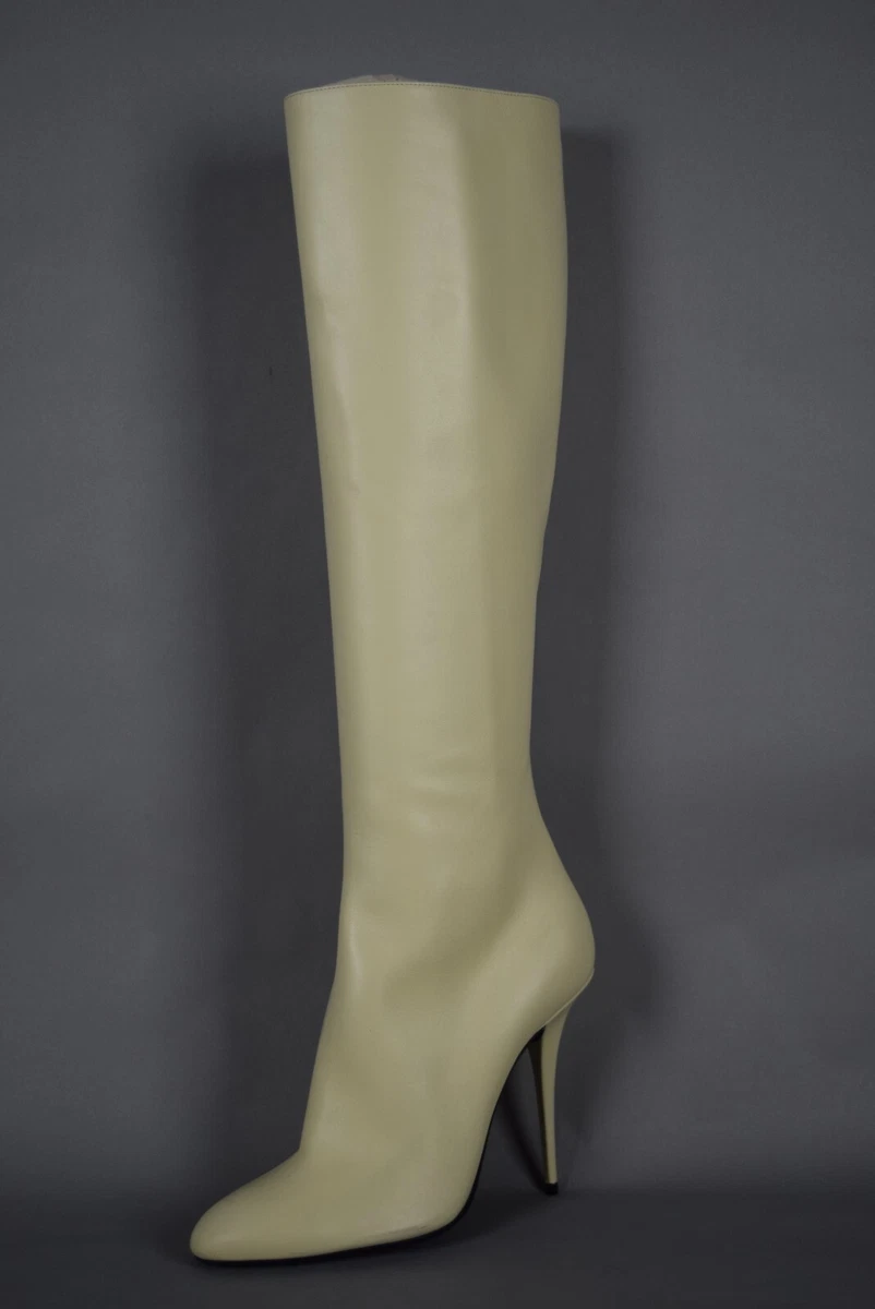 Saint Laurent White Boots for Women for sale | eBay