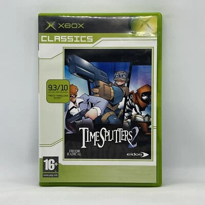 Xbox Time Splitters 2 Two Timesplitters Original Xbox Game Free Post PAL - Image 1 of 4