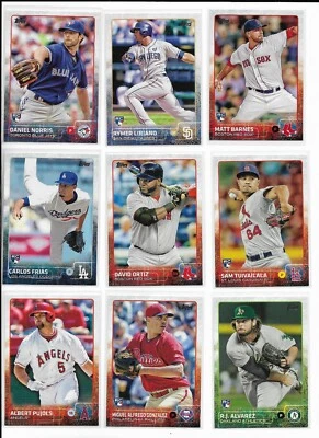 2015 Topps PICK-A-CARD Ortiz Pujols Bumgarner Bryant RC Mauer Sale Scherzer RCs  - Image 1 of 2