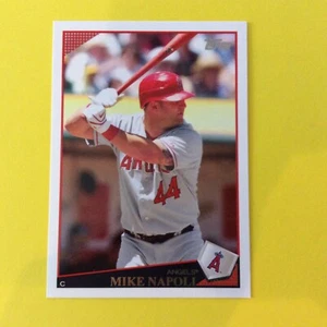 2009 Los Angeles Angels LAA4 Mike Napoli - Bild 1 von 2
