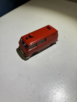 SIKU V237 FORD Transit TSF pompiers 1/65 jouet ancien - Photo 1/4
