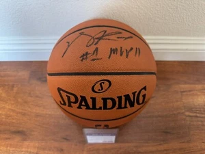 PSA DNA ITP Derrick Rose Signed offical Game Ball Basketball MVP 11 Inscription - Picture 1 of 4