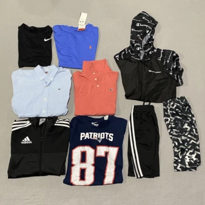 Lote de 9 Camisas Nike Polo Camiseta Campeón Talla M - L Vineyard Vines para Niños Foto 1 de 4