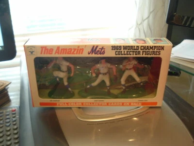 1970 Transogram The Amazin' Mets Complete Full Box Shamsky Gentry Tommy Agee - Image 1 of 4