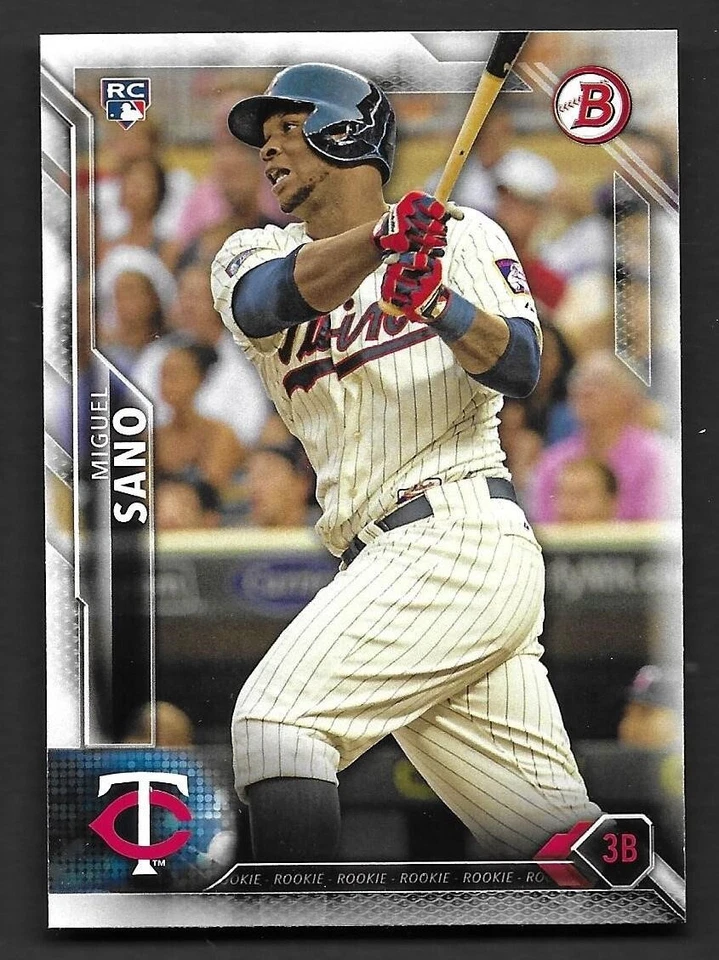 2016 Bowman #140 Miguel Sano RC Minnesota Twins - Image 1 of 1