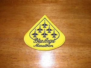 Vintage BLUE ANGELS Marathon Logo Patch U.S. Navy Jets/Planes - Picture 1 of 5