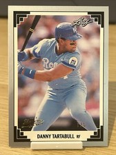 2012 LEAF MEMORIES DANNY TARTABULL 1990 BUY BACK GOLD  #99 ROYALS SP #D /5 (B1)