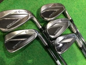 Taylor Made Iron Set #6-PW 2022/STEALTH/R-FLEX/Loft-28/KBS MAX MT85 JP - Picture 1 of 4