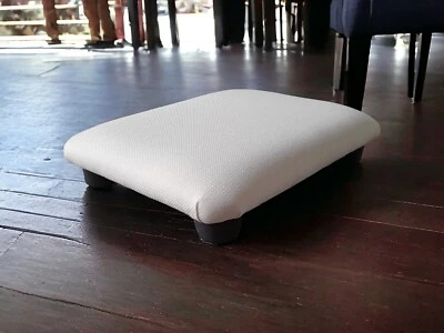 3 Inches small FOOTSTOOL under desk home office Footrest multicolour bed step - Image 1 of 4