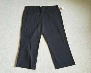 NWT Womens Pants-THE LIMITED-black "Cassidy Fit" cotton stretch cropped-6 - Picture 1 of 4