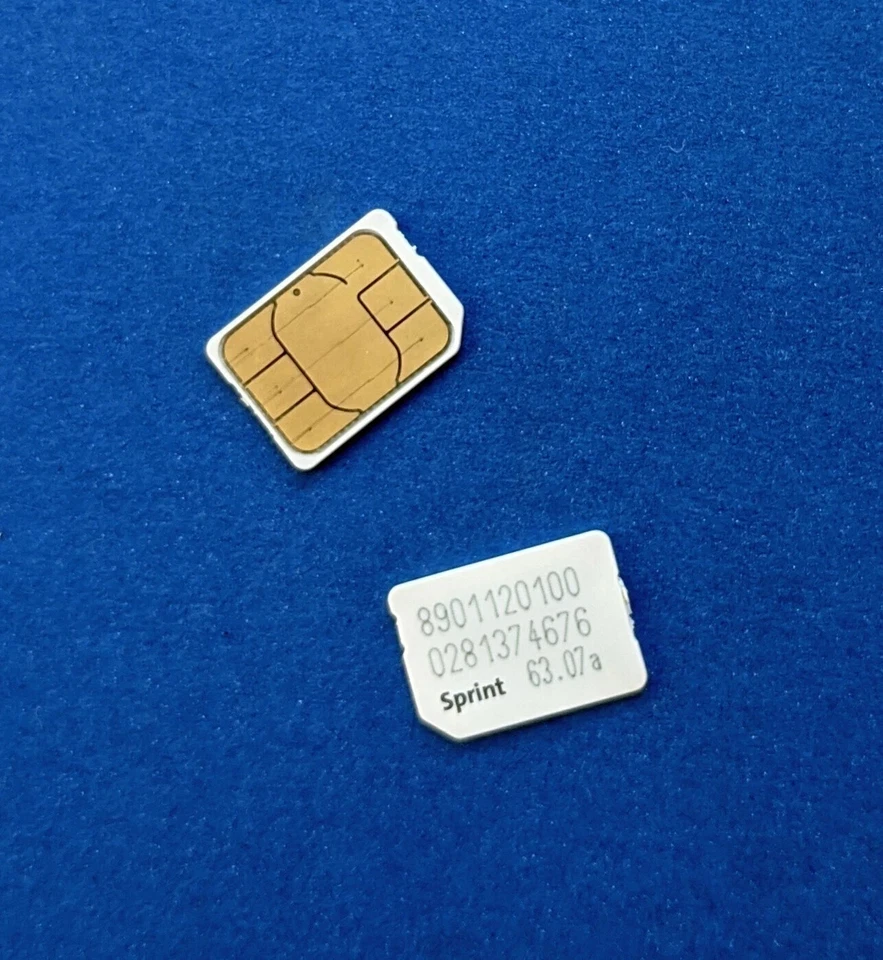 nano sim card Sprint USA for iPhone activation only SKU#4374 - Image 1 of 1