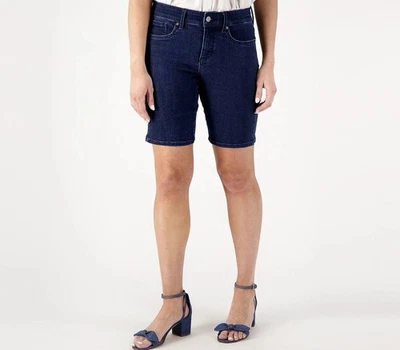 NYDJ Ella Short- Arise Size 8 Lift Tuck Technology Side Slits Stretchy NWT - Image 1 of 4