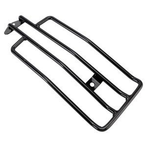 REAR LUGGAGE RACK SOLORACK BLACK FOR SPORTSTER XL883 XL1200 1985-2003 - Picture 1 of 8