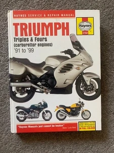 Haynes Manual - TRIUMPH Triples & Fours (Carb. Engines) '91 - '99 - Picture 1 of 1