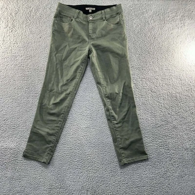 Bass Pants Womens 6 (30X26) Outdoor Hiking Stretch Green olive military - Image 1 of 4