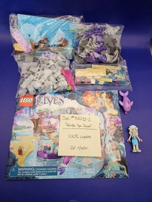 LEGO Elves: Naida's Spa Secret 41072 COMPLETO con Manual de Figuras Sin Caja Foto 1 de 4