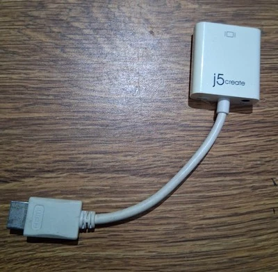 j5create HDMI™ to VGA Adapter - Image 1 of 4