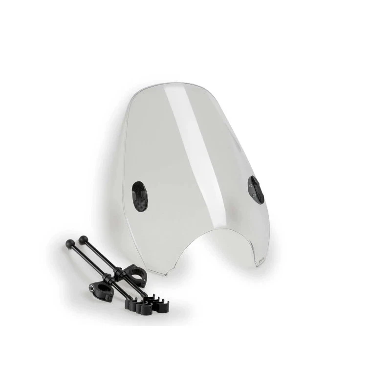 PARE-BRISE CUSTOM II PUIG POUR HONDA REBEL CA125 1995 2001 TRANSPARENT 0336W