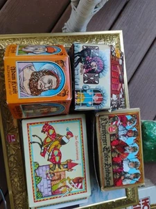 Lot of 4 Vintage E. Otto Schmidt Empty Advertising Boxes German Graphics Empty - Picture 1 of 5