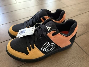 Adidas Five Ten Men Freerider Mountain Bike/Skate Shoes Impact Orange Blk Sz 10 - Picture 1 of 12