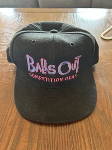 Balls Out Competition Gear Hat Vintage HTF - Picture 1 of 3