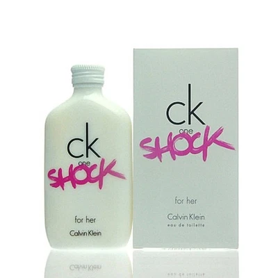 Calvin Klein CK One Shock for her Eau de Toilette 100 ml EDT Spray Mujer NUEVO EMBALAJE ORIGINAL - Imagen 1 de 2