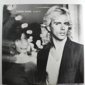 Tommy Shaw – What If 1985 A&M Records Vinyl LP ~ Styx's Guitarist Solo Album - Foto 1 di 7