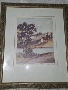 C. Winterle Olson Signed Artwork - Picture 1 of 3