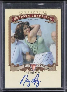 Autografi 2012 Upper Deck Goodwin Champions #A-NL Nancy Lopez - Foto 1 di 2